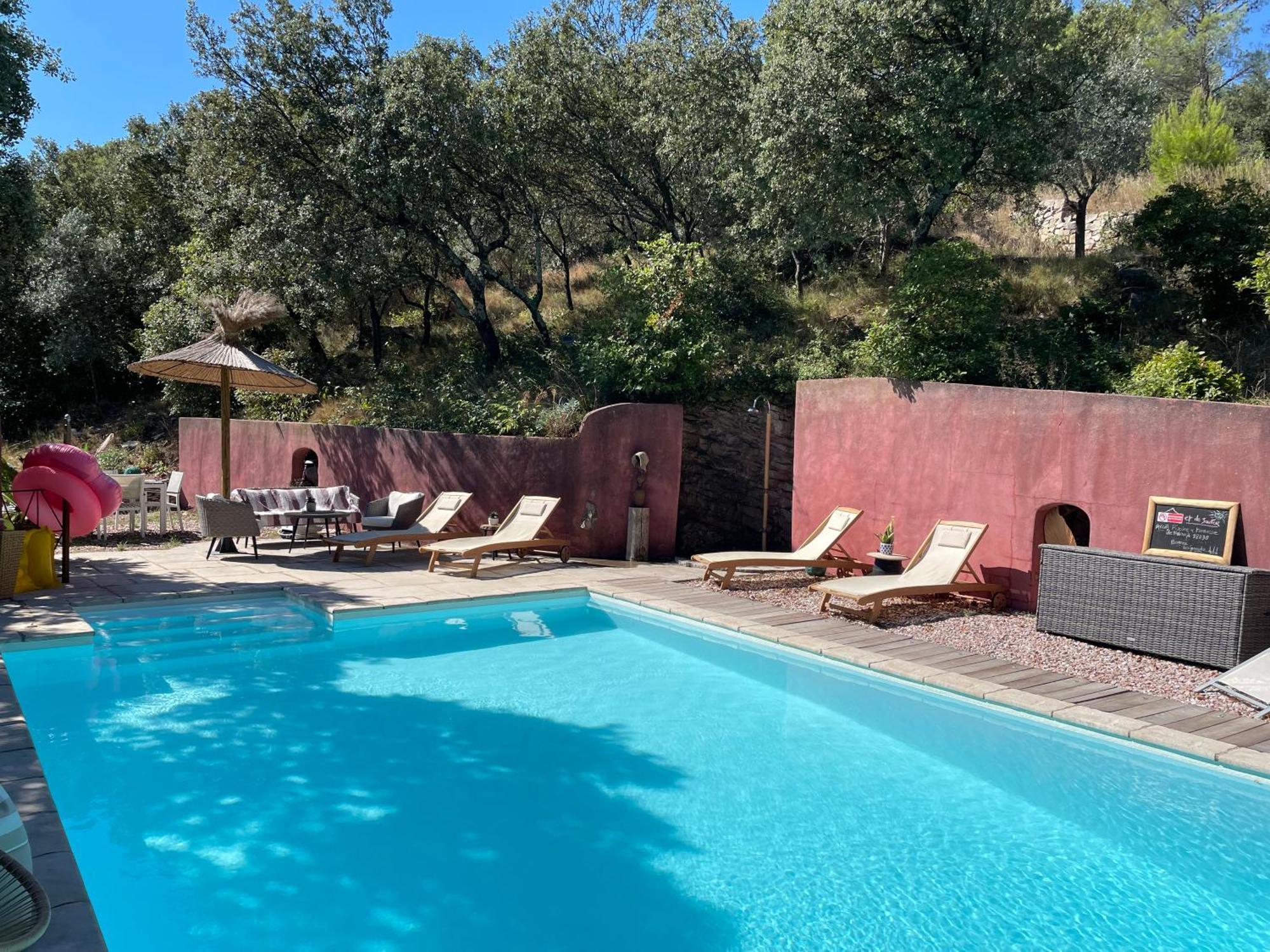 Vila Jolie Annexe Du Mas Dans Le Coeur De La Garrigue Nimoise Nîmes Exteriér fotografie